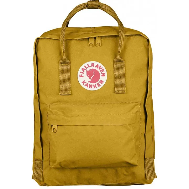 Heren Rugzakken|Dames Rugzakken>Fjallraven Kanken Rugzak ochre
