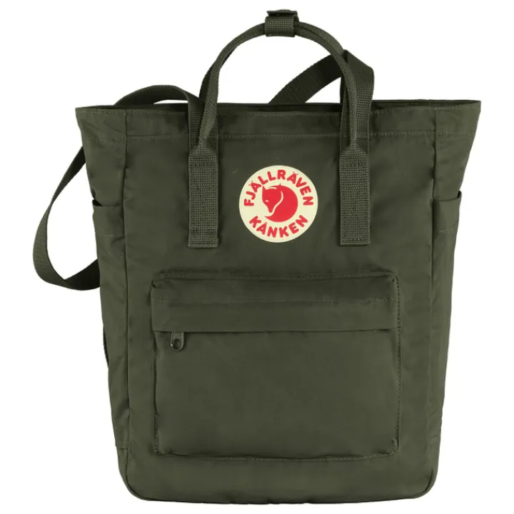 Kleine Rugzakken|Heren Rugzakken>Fjallraven Kanken Totepack deep forest
