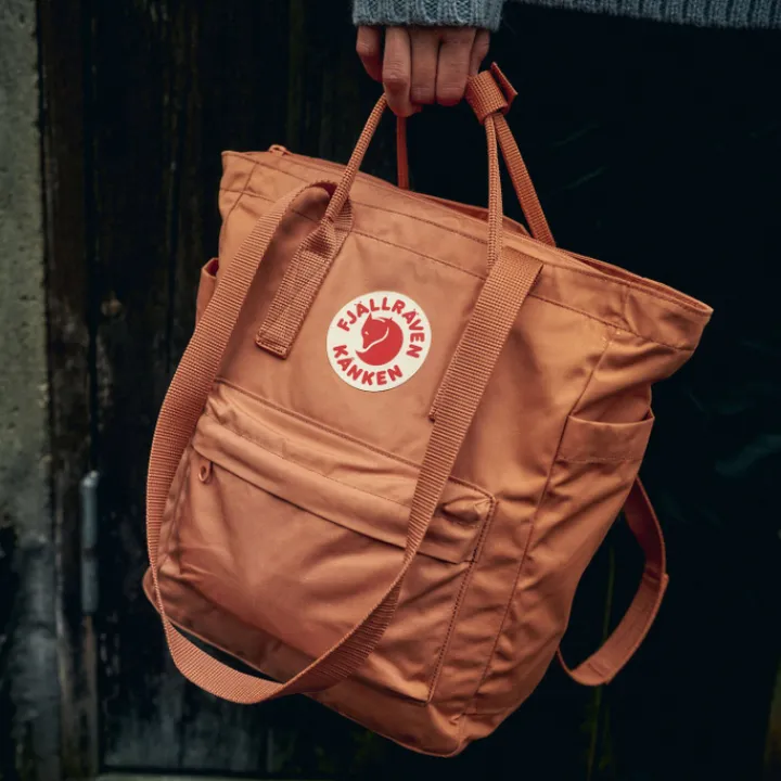Kleine Rugzakken|Heren Rugzakken>Fjallraven Kanken Totepack deep forest