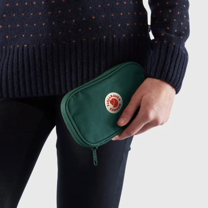 Kleine Portemonnees|Heren Portemonnees>Fjallraven Kanken Travel Wallet black