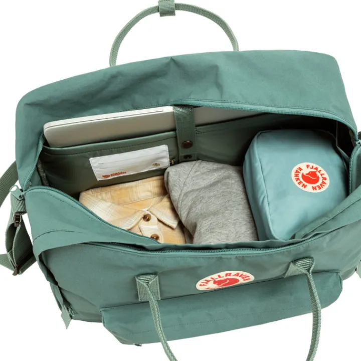 Kleine Reistassen|Handbagage Reistassen>Fjallraven Kanken Weekender frost green