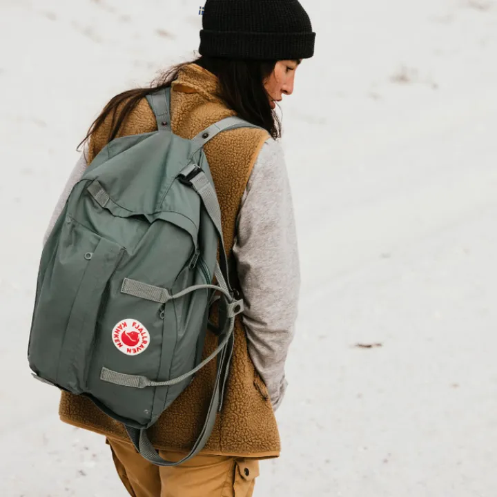 Kleine Reistassen|Handbagage Reistassen>Fjallraven Kanken Weekender blackberry