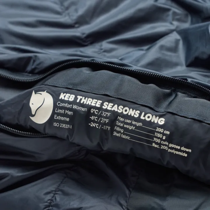 Slaapzakken>Fjallraven Keb Three Seasons Long navy