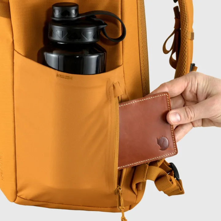 Heren Rugzakken|Dames Rugzakken>Fjallraven Ulvo Rolltop 30 red gold