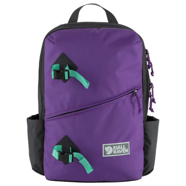 Heren Rugzakken|Schoolrugzak>Fjallraven Vardag Backpack 17 violette-coal black