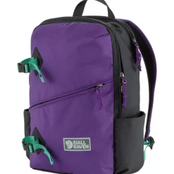 Heren Rugzakken|Schoolrugzak>Fjallraven Vardag Backpack 17 violette-coal black