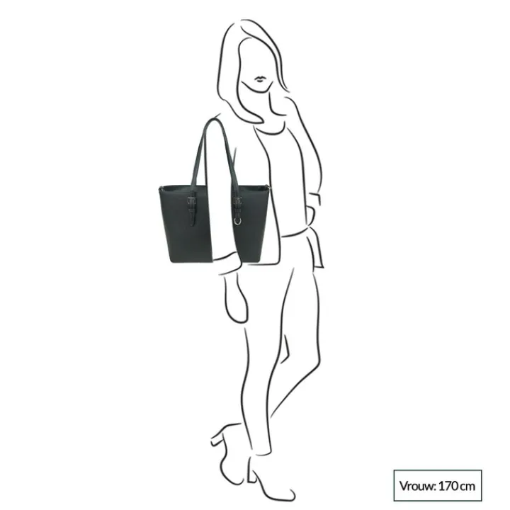 Shoppers|Schoudertassen>Flora & Co Bags Shopper camel
