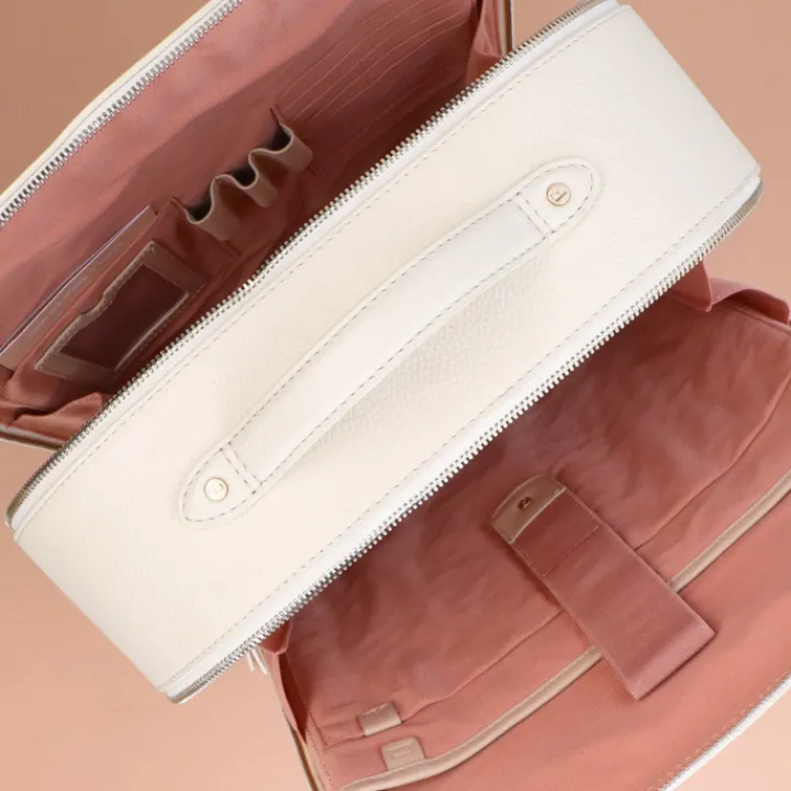 15.6 Inch Laptoptassen|Laptop Rugzakken>FMME. Claire 15.6 cream
