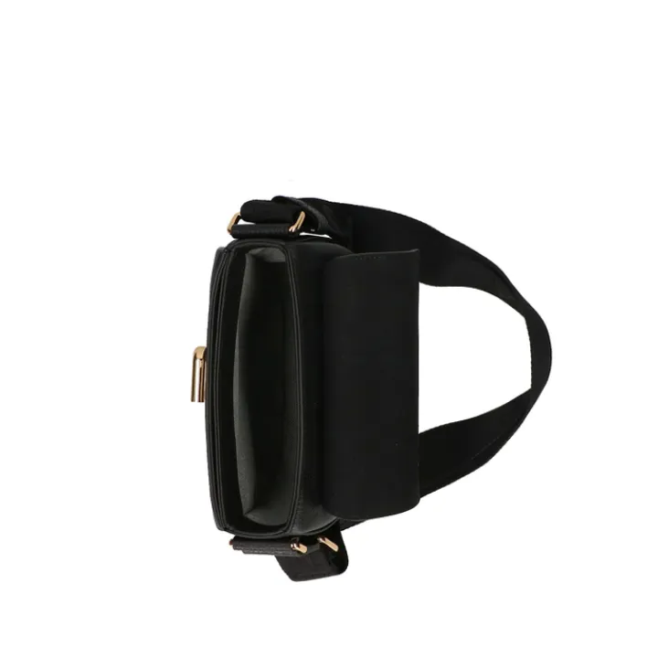 Schoudertassen|Crossbody>Furla Lotus Mini Crossbody nero-toni nero
