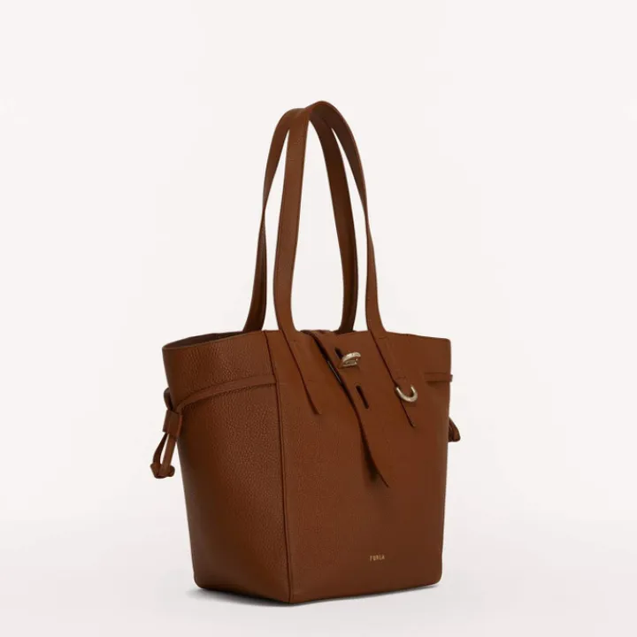 Schoudertassen|Handtassen>Furla Net M Tote cognac