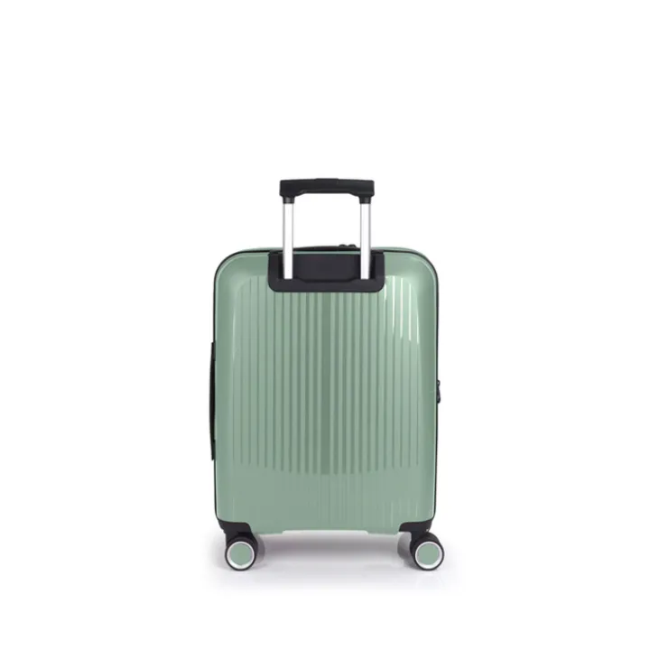 Handbagage Trolleys|Laptop Trolleys>Gabol Brooklyn Cabin Trolley Front Pocket verde