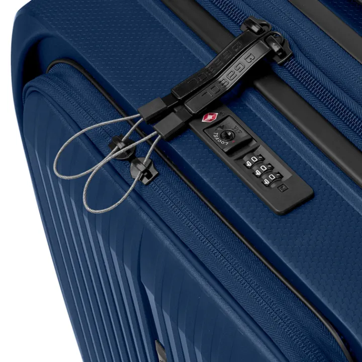 Handbagage Trolleys|Laptop Trolleys>Gabol Brooklyn Cabin Trolley Front Pocket azul