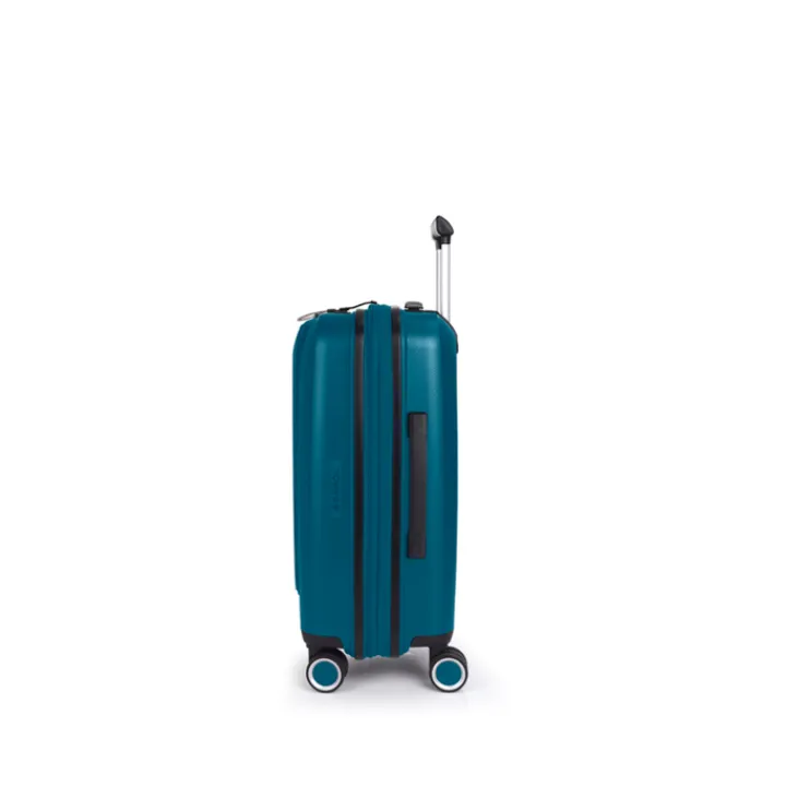 Handbagage Trolleys|Laptop Trolleys>Gabol Brooklyn Cabin Trolley Front Pocket turquesa