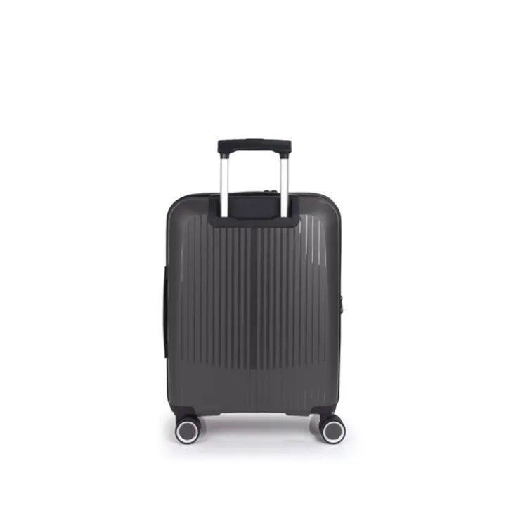 Handbagage Trolleys|Laptop Trolleys>Gabol Brooklyn Cabin Trolley Front Pocket gris
