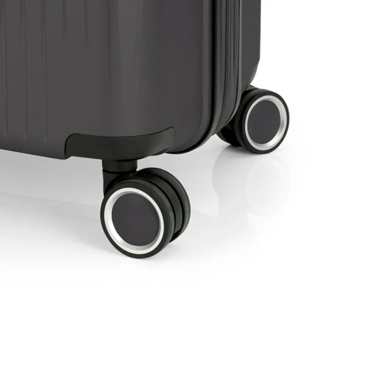 Handbagage Trolleys|Laptop Trolleys>Gabol Brooklyn Cabin Trolley Front Pocket gris