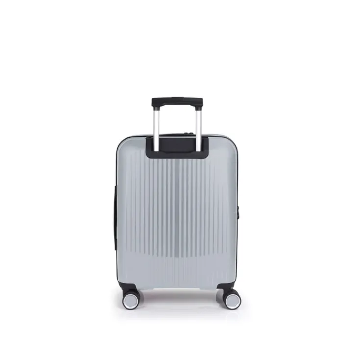 Handbagage Trolleys|Laptop Trolleys>Gabol Brooklyn Cabin Trolley Front Pocket plata