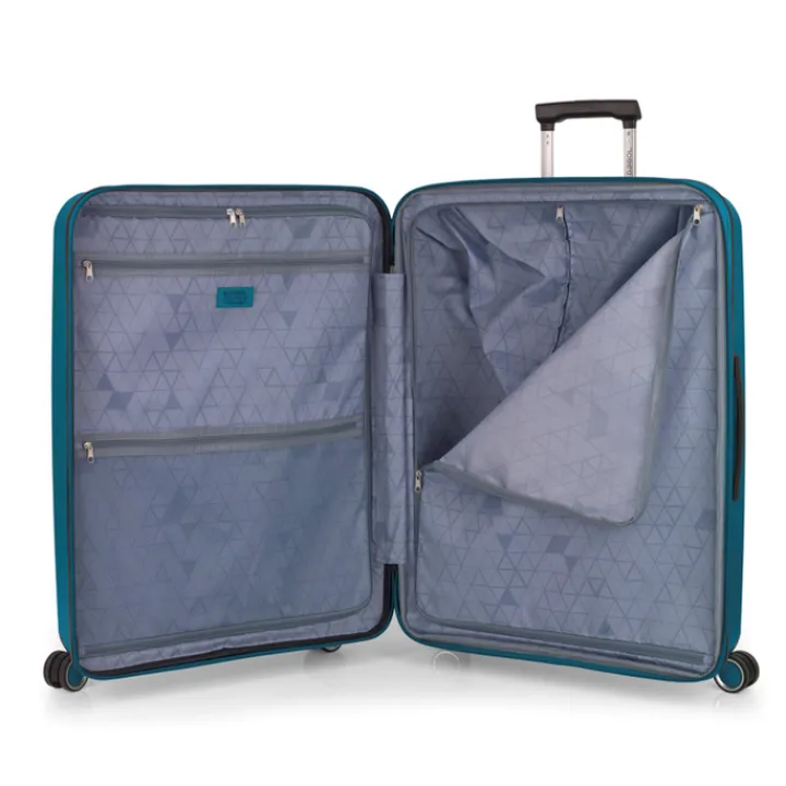 Reiskoffers|Harde Koffers>Gabol Brooklyn Large Trolley Expandable turquoise