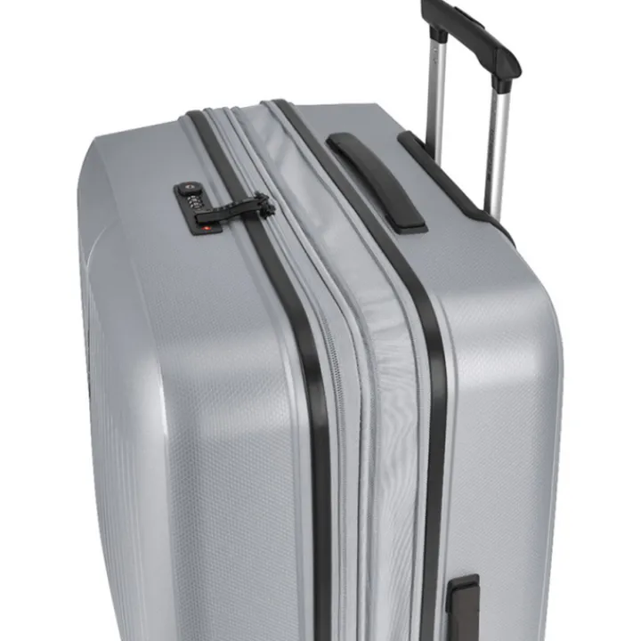 Reiskoffers|Harde Koffers>Gabol Brooklyn Large Trolley Expandable silver