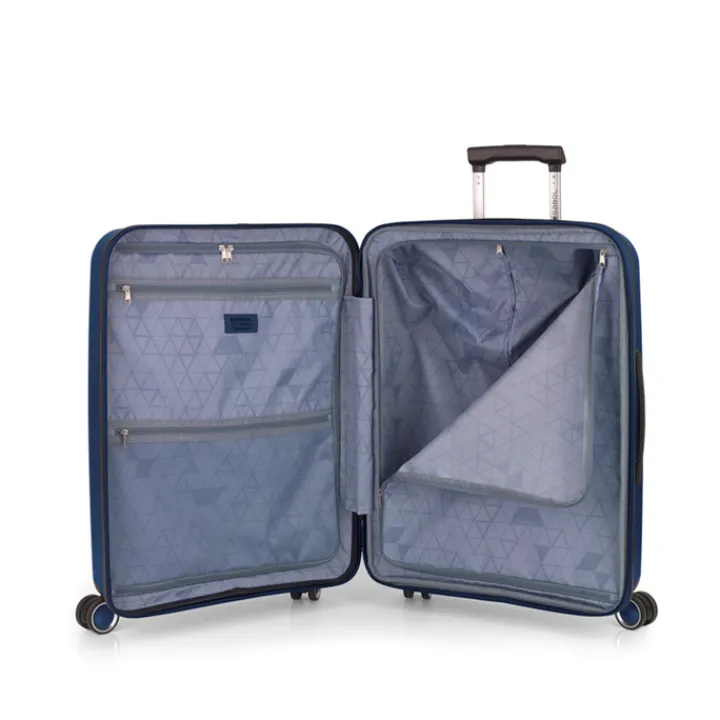 Reiskoffers|Harde Koffers>Gabol Brooklyn Medium Trolley Expandable blue