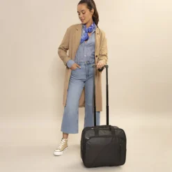Handbagage Trolleys|Laptop Trolleys>Gabol Canada Pilot Trolley black