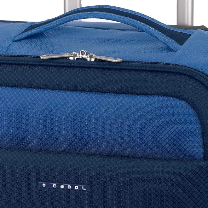 Transavia Trolleys|Handbagage Trolleys>Gabol Cloud Cabin Trolley 55 blue