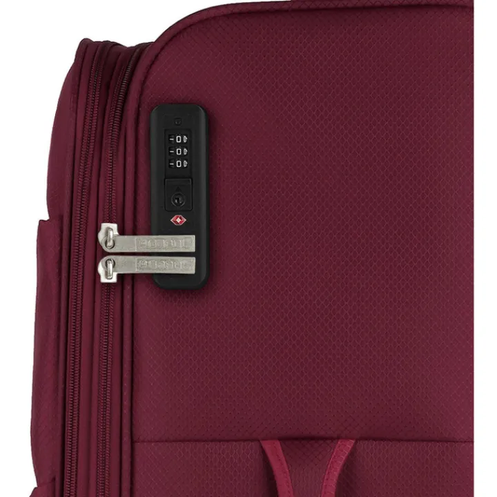 Reistrolleys|Reiskoffers>Gabol Cloud Medium Trolley 69 Expandable bordeaux
