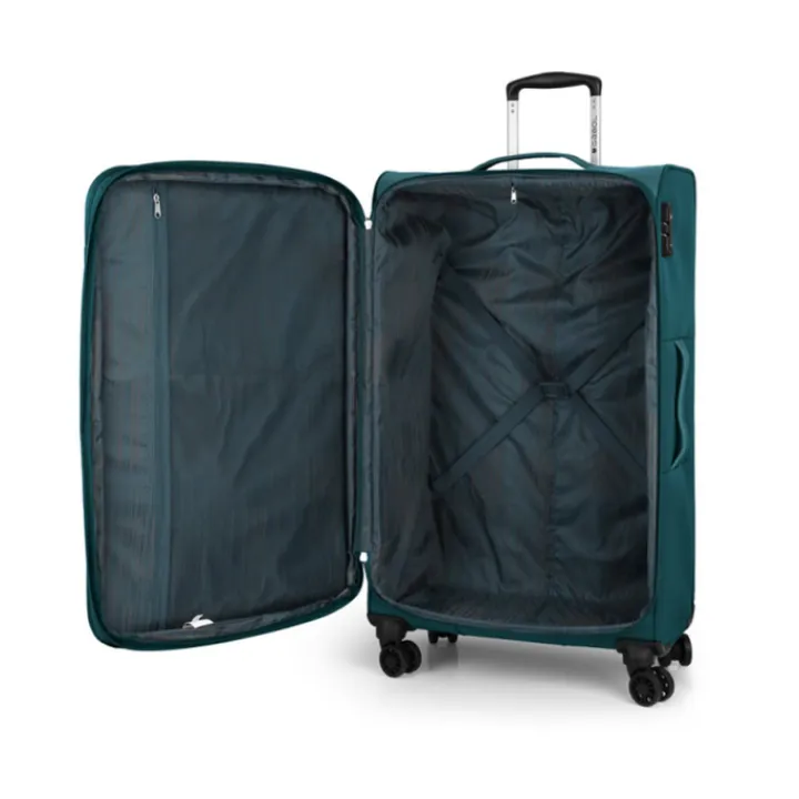 Reistrolleys|Reiskoffers>Gabol Cloud Trolley Large 79 turquoise