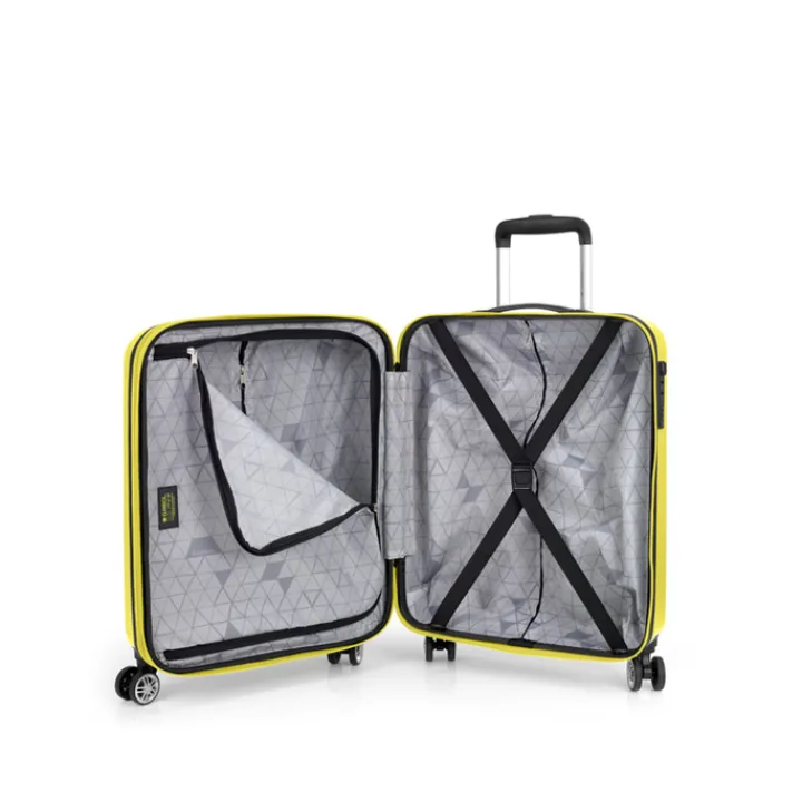 Handbagage Trolleys|Reiskoffers>Gabol Future Plus Cabin Trolley amarillo