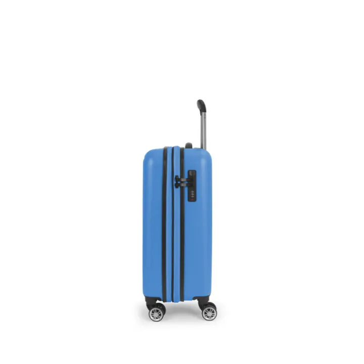 Handbagage Trolleys|Reiskoffers>Gabol Future Plus Cabin Trolley celeste