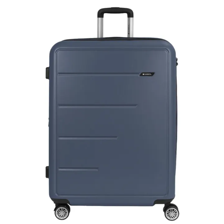 Reiskoffers|Harde Koffers>Gabol Future Plus Trolley 78 azul marino