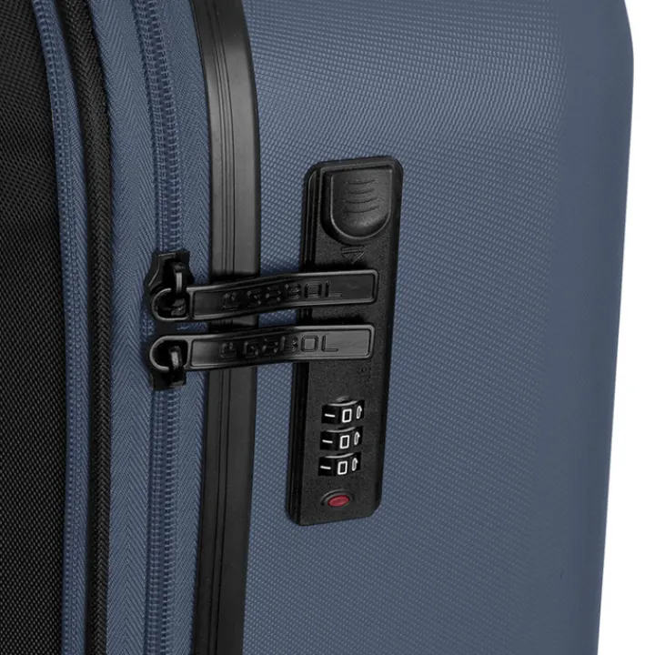 Reiskoffers|Harde Koffers>Gabol Future Plus Trolley 78 azul marino