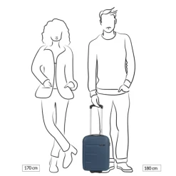 Handbagage Trolleys|Reistrolleys>Gabol Future Plus Underseater celeste