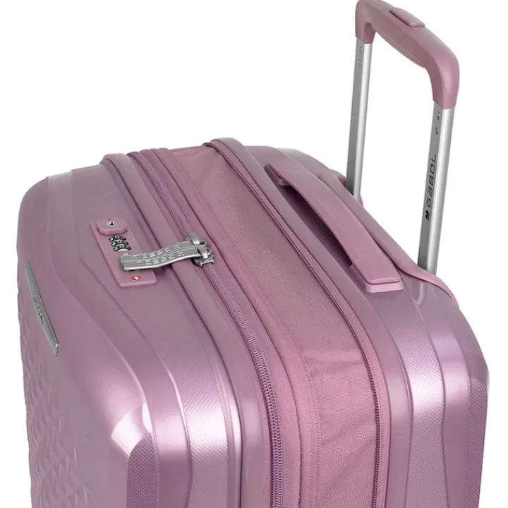 Reiskoffers|Harde Koffers>Gabol Queens Trolley Large lila