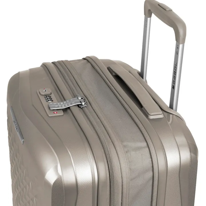 Reiskoffers|Harde Koffers>Gabol Queens Trolley Medium champagne