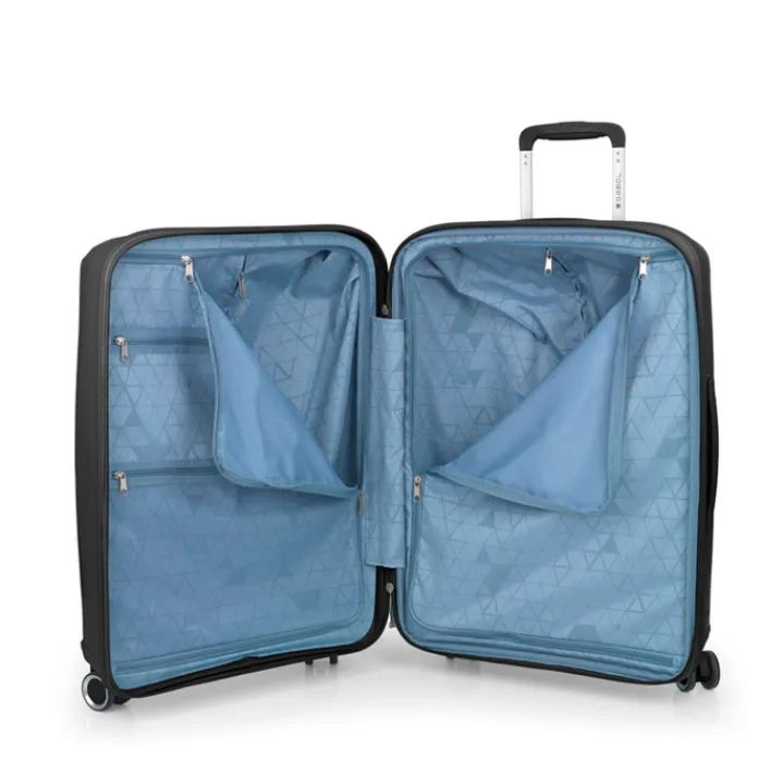 Reiskoffers|Harde Koffers>Gabol Queens Trolley Medium negro