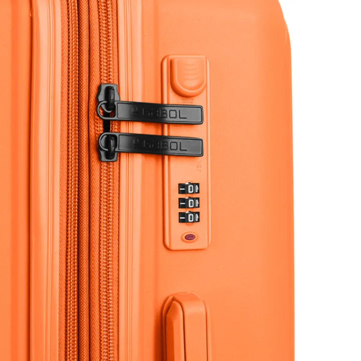 Reiskoffers|Harde Koffers>Gabol Steady Trolley L orange
