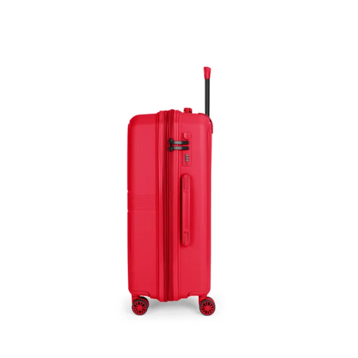 Reiskoffers|Harde Koffers>Gabol Steady Trolley M red