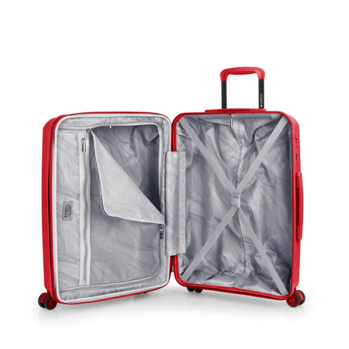 Reiskoffers|Harde Koffers>Gabol Steady Trolley M red