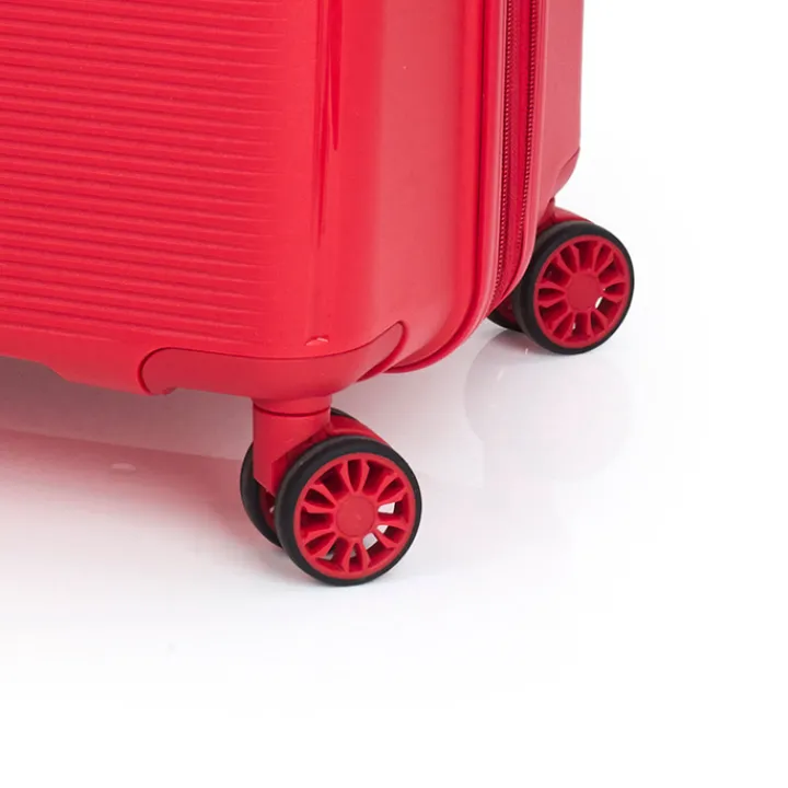 Reiskoffers|Harde Koffers>Gabol Steady Trolley M red