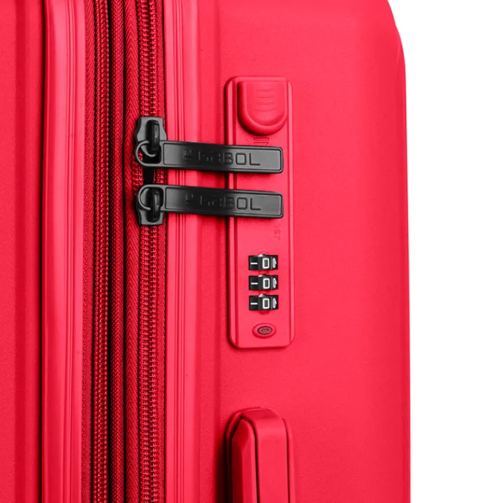 Reiskoffers|Harde Koffers>Gabol Steady Trolley M red