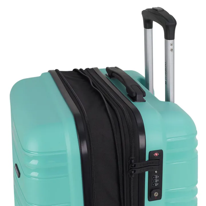 Transavia Trolleys|Klm Trolleys>Gabol Uyiko Cabin Trolley 55/35 mint green