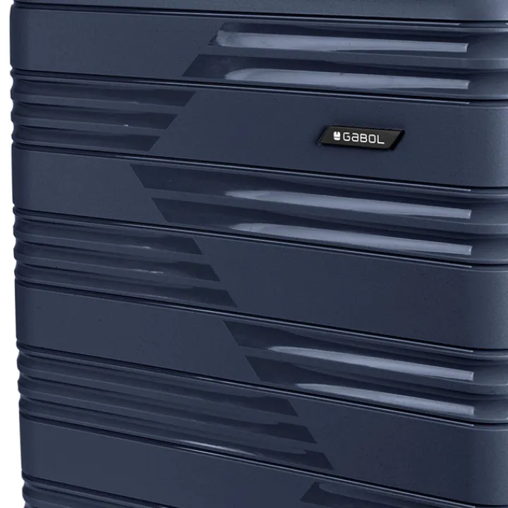 Reiskoffers|Harde Koffers>Gabol Uyiko Medium Trolley navy blue