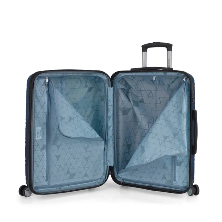 Reiskoffers|Harde Koffers>Gabol Uyiko Medium Trolley navy blue