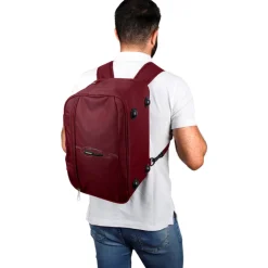Kleine Reistassen|Handbagage Reistassen>Gabol Week Eco Backpack Bag S burgoundy