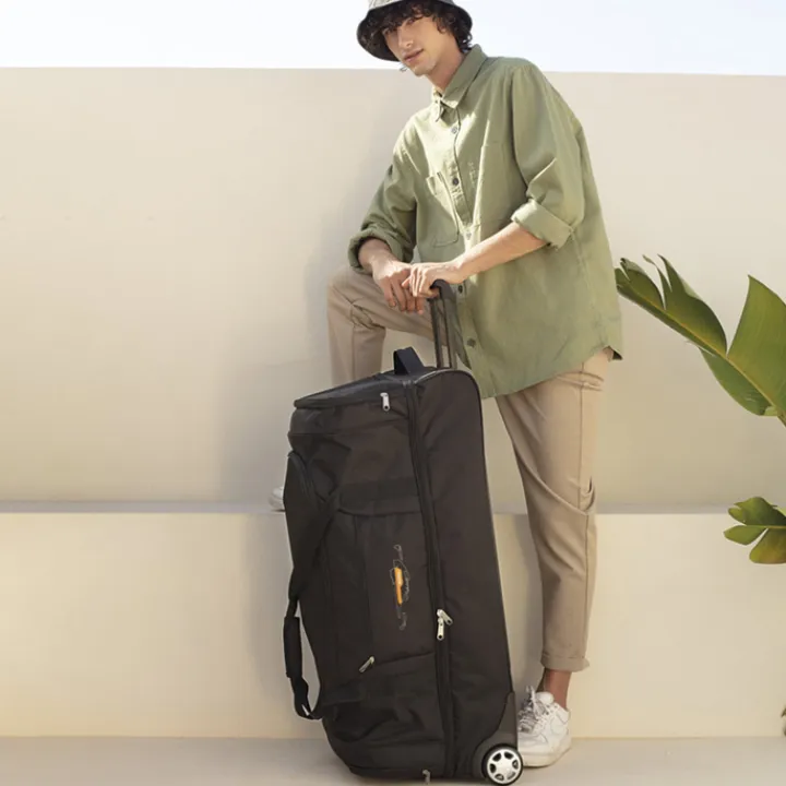 Grote Reistassen|Heren Reistassen>Gabol Week Eco Extra Large Wheel Bag 2 Comp. Black