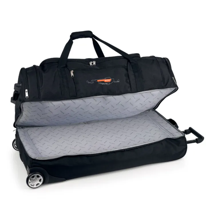 Grote Reistassen|Heren Reistassen>Gabol Week Eco Extra Large Wheel Bag 2 Comp. Black