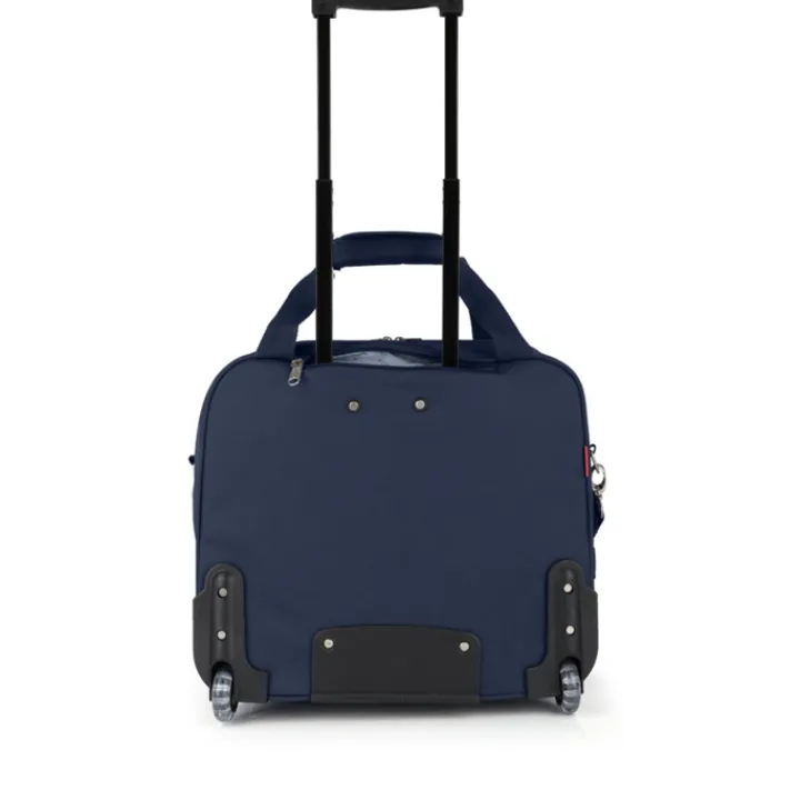 Reistrolleys|Handbagage Trolleys>Gabol Week Eco Pilot Case dark blue