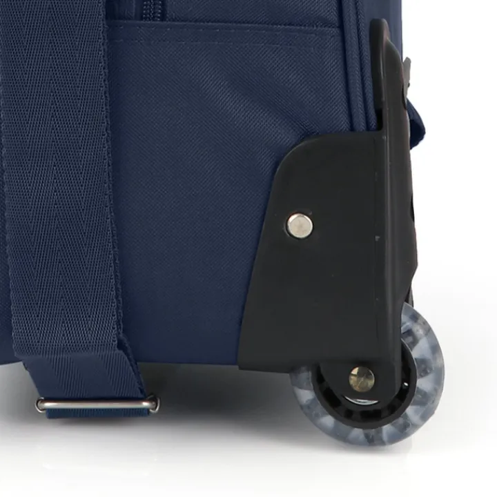 Reistrolleys|Handbagage Trolleys>Gabol Week Eco Pilot Case dark blue