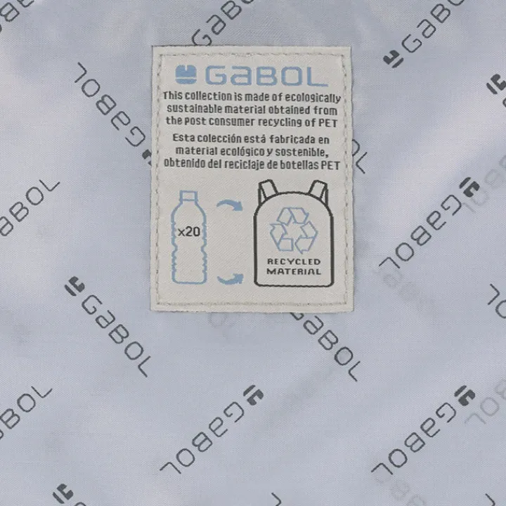 Reistrolleys|Handbagage Trolleys>Gabol Week Eco Pilot Case dark blue