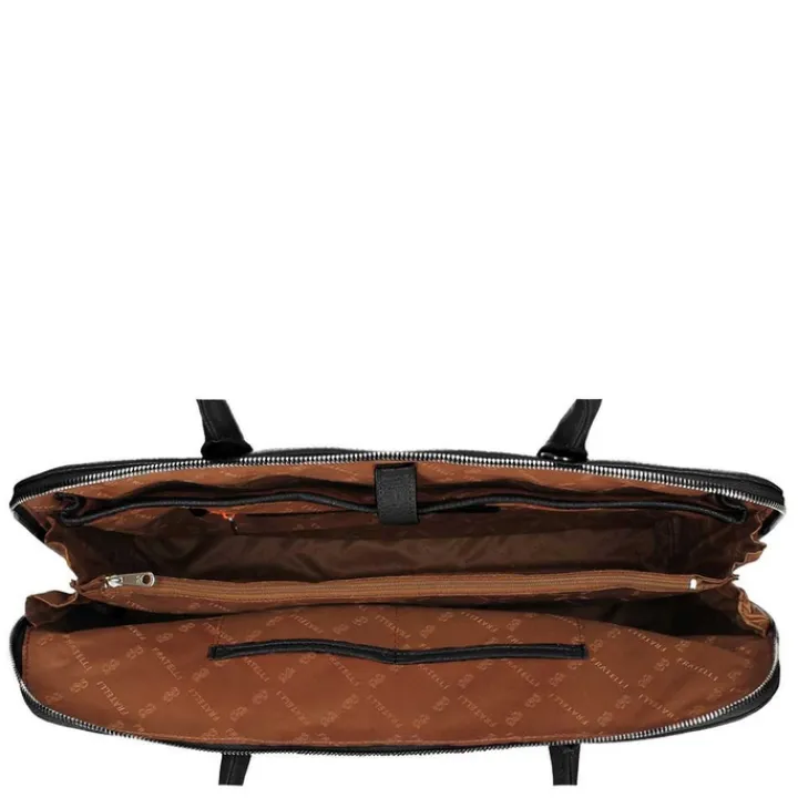 15 Inch Laptoptassen|Laptop Schoudertassen>Gigi Fratelli Romance A4 Laptop Bag 15" black